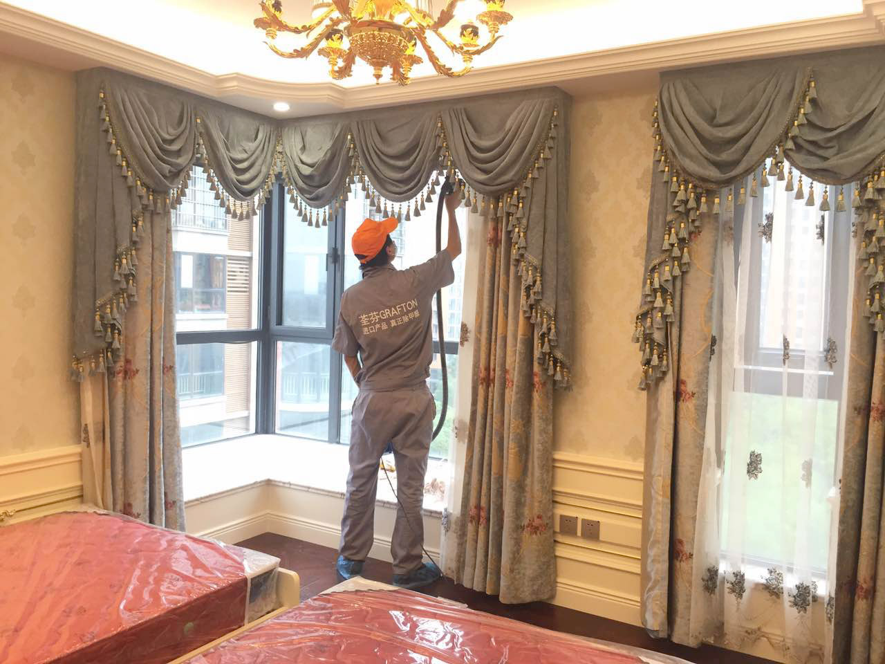 窗簾布藝全方位噴涂施工